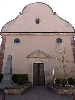 Portail de l'église Saint-Léger.