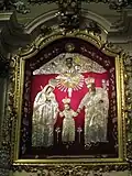 Tableau de la Sainte Famille du sanctuaire Saint-Joseph.