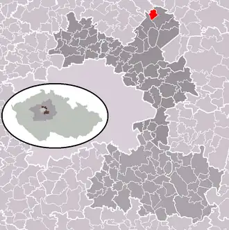Localisation de Konětopy
