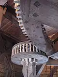Pignon lanterne au cœur d'un moulin à vent.