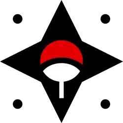 Représentation du symbole des forces de police de Konoha