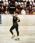 Compétition de patinage artistique en 2010.