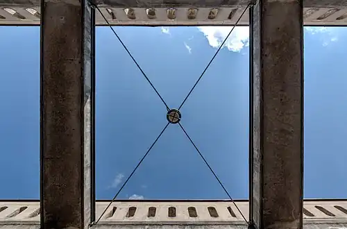 Une arcade du musée