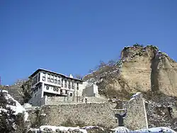 La maison Kordopoulov en hiver.