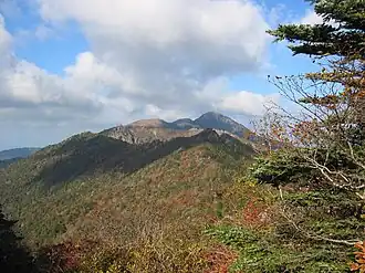 Vue du Jirisan.
