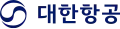 Logo de Korean Air en coréen depuis 11 mars 2025.