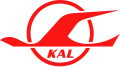 Logo de Korean Air Lines du octobre 1969 au 1er mars 1984.