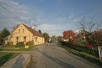 Rue de Kostelec u Heřmanova Městce.
