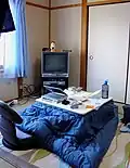 Kotatsu moderne.