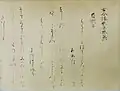 Introduction du Koyagire (recueil impérial de poésie), 1050.