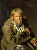 Vieil Homme à la béquille (1872), Château de Catharinenthal, Kadriorg, Estonie