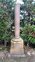 Tombe du caporal Jakob Heeg de Baden au cimetière de Werbach