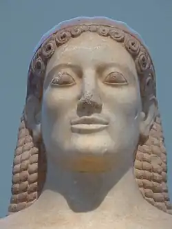 Détails du visage.