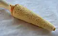Krumkake, sorte de gaufre roulée norvégienne.