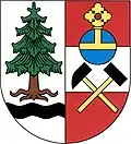 Blason de Kryštofovy Hamry