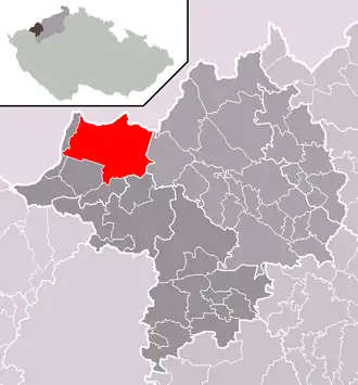 Localisation de Kryštofovy Hamry
