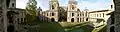 Vue panoramique de la place intérieure de Krzyżtopór Castle in Ujazd