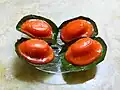 Kue ku, dérivé du ang ku kueh chinois.