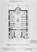 Plan du rez-de-chaussée (1906)