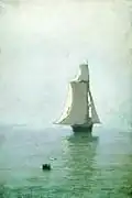 Voilier en mer (1876-1890)