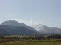 Les monts Kujū.