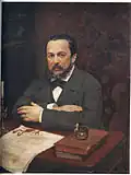 Koulikov, l'archéologue A.S.Ouvarov (1916)