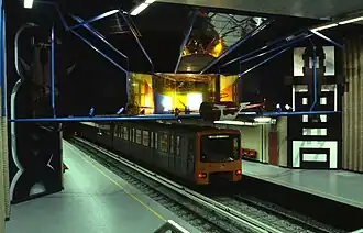 Image illustrative de l’article Ligne 1B du métro de Bruxelles