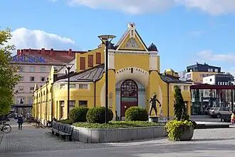 La halle du marché de Kuopio.