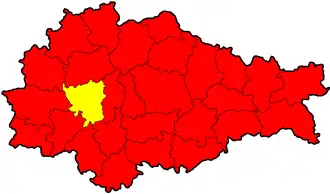 Localisation de Raïon de Lgov