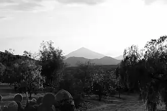 Vue depuis Potrero.