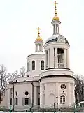 Vue de l'église de Kouzminki.