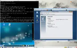 Description de l'image Kvm running various guests.png.