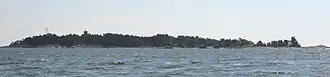 Vue Ouest de l'île Kytö