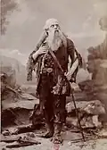 Dans le rôle de Rip, photographie Ateliers Nadar, 1884.