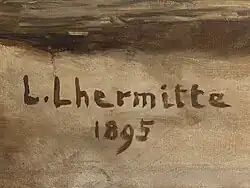 signature de Léon Lhermitte