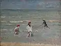 Léon Houyoux, Marine petits pêcheurs, coll. famille Houyoux