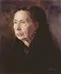 Madame Friès, née Zevort, grand-mère du peintre - 1891 - Huile sur toile - 47&nbsp;×&nbsp;39&nbsp;cm