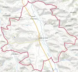 Carte topographique