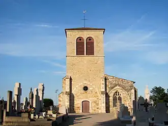 L’église Saint-Martin.