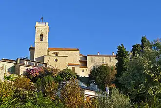 L'église de La Gaude.