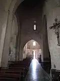 L'intérieur de l'église.