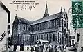 L'église paroissiale de Plouhinec en 1911.
