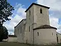 L'église romane.