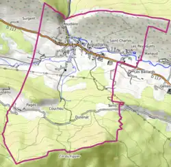 Carte topographique