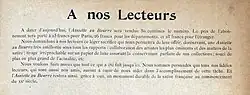 Notice justifiant l'augmentation de prix par une amélioration.