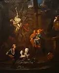 L'Atelier du sculpteur, Balthasar van den Bossche.