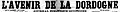Logo intitulé "L'avenir de la Dordogne"