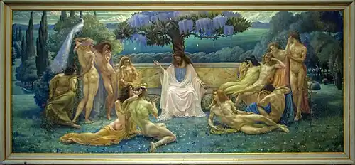 L'École de Platon, 1898, Paris, musée d'Orsay.