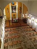 L'intérieur de l'église Sainte-Suzanne