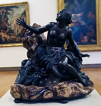 Andromède, Domenico Guidi, vers 1699.